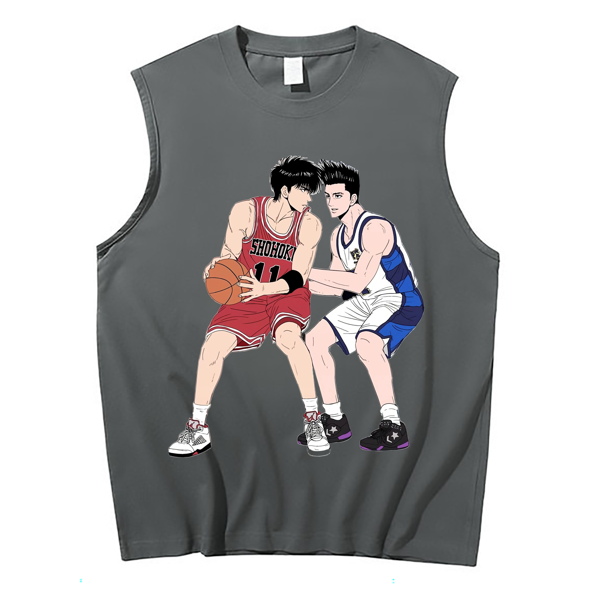 （画像用） SLAM DUNK／スラムダンク コットン100％タンクトップ（フロントプリント）